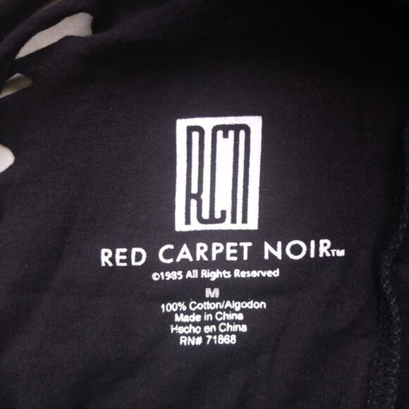 Rare RED CARPET NOIR Glam Marilyn Monroe Studded Top M - Picture 7 of 7